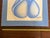 Signed 1986 “Blu Lady” Figural Nude Drawing by Christina Valera, Contemporary Blue Toned Artwork For Sale In Houston - Image 6 of 7