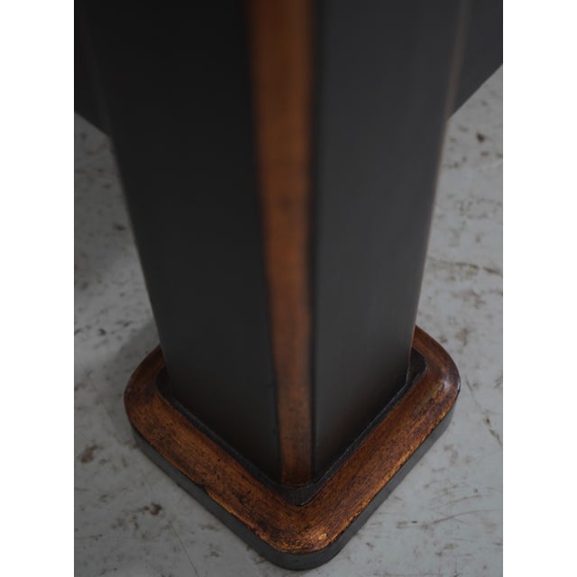 Nancy Corzine King Size Paint Decorated Poster Bed For Sale - Image 9 of 16