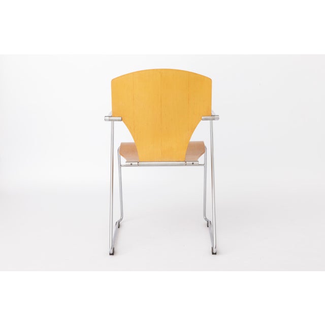 Postmodern Spanish Egoa Chair Model 300 by Josep Mora for Stua, 1988 For Sale - Image 4 of 10