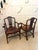 Antique Victorian Hepplewhite Mahogany Shield Back Dining Chairs with Carvers in Tan Leather, 1890, Set of 8 For Sale - Image 6 of 18