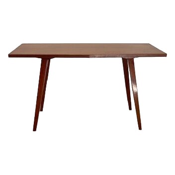 Vintage Brown Coffee Table, 1965 For Sale