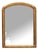 Art Deco Style Gold Wall Mirror from Deknudt, Belgium, 1970s For Sale