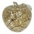 Murano Glass Apple Paperweight For Sale