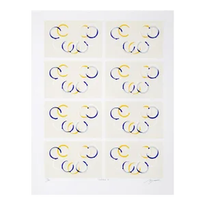 Jupiter 8, Rafael Bogarin Serigraph, Signed and Numbered in Pencil