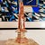 Mid-Century Modern Big Obelisk in Red and White Italian Marble, Italy, 1970s For Sale - Image 3 of 9