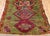 Textile Antique Turkish Oushak Area Rug, Handwoven Wool, Geometric, Green & Red, 2' x 3' For Sale - Image 7 of 11
