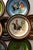 Ceramic Mid-Century Swiss Folk Art Studio Pottery Wall Plates by Mw Thun - Set of 9 For Sale - Image 7 of 16