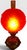 Victorian Late 19th Century Victorian Brass and Red Satin Glass Griffin Piano Floor Lamp For Sale - Image 3 of 18