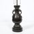 Pair of Mid-Century Iron Dragon Amphora Chinoiserie Table Lamps W/ Ring Details For Sale - Image 10 of 15