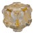 Very Unusual Cut Crystal Cube Shaped Paperweight 19th Century For Sale