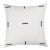 Abstract Schumacher X Caroline Z Hurley Icehouse 22" Pillow in Prussian & Grey For Sale - Image 3 of 3