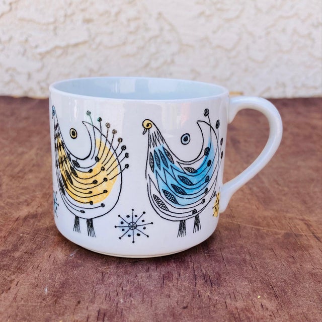 Mid-Century Modern Mid Century Rorstrand Fenix Cup, Made in Sweden For Sale - Image 3 of 10