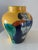 Mexican Vintage Mexican Talavera Abstract Art Vase For Sale - Image 3 of 13