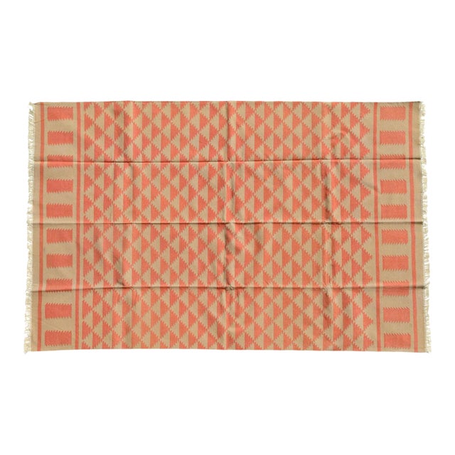 Uzma Rug, 4x6, Orange For Sale