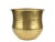 Unique set of vintage solid brass planters with different sizes, they are great to display at your home or office area and...
