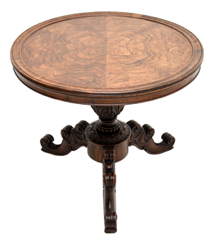 Antique Victorian Burr Walnut Occasional / Coffee Table, 1840