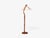 1950s Markslöjd, Swedish Modern, Adjustable Floor Lamp, Pine, Fabric For Sale - Image 16 of 17