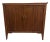 Mid-Century Walnut Rosewood and Elm 2 Door Cabinet For Sale