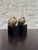 Vintage Sculptural Brass Bird Bookends on Black Bases, Pair For Sale - Image 4 of 12
