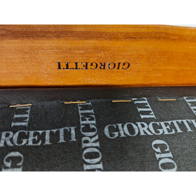 1990s Cherry Wood Armchairs by Leon Krier Model Sella Media by Giorgetti, 1991, Set of 2 For Sale - Image 5 of 16