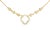 14K Rose Pink Gold 4-Leaf Clover Mabe Diamond Pendant Necklace. This elegant pendant features a 4-leaf clover design...