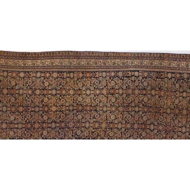 Persian 1900's Antique N.West Persian Palace Rug, 6'3" X 23'10" For Sale - Image 3 of 12