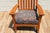 1940s Mission Style Solid Oak Rocking Chair | Arts & Crafts Wooden Rocker For Sale - Image 4 of 18