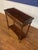 Traditional Mahogany Console Table by Leighton Hall - Showroom Sample For Sale - Image 9 of 9