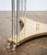 Metal French Modern Round Occasional Table of Brushed Chrome and Brass - Maison Jansen For Sale - Image 7 of 11