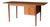 Danish Teak Arne Vodder Drop-Leaf Extendable Sliding Desk For Sale