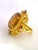 Bochic "Orient" Vintage Citrine, Peridot & Rhodolite Ring Set In 18K Gold & Silver For Sale In New York - Image 6 of 18