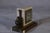 1930s Art Deco Macassar Ebony and Marble Alarm Clock with Small Ebony Cat from Bayart, 1930s For Sale - Image 5 of 10