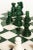 2020s Italian Forest Green/White Large Alabaster Chess Set For Sale - Image 5 of 10