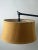 Textile Industrial Style Adjustable Cantilever Arm Floor Lamp With Burlap Drum Shade For Sale - Image 7 of 14