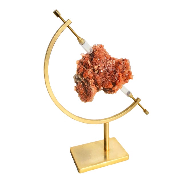 Aragonite Star Cluster Display Mounting For Sale