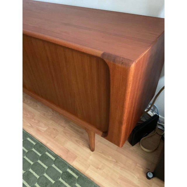 Danish Teak Tambour Door Sideboard from Bernhard Pedersen & Søn For Sale - Image 15 of 18
