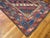 1890s Multicolor Paisley Antique Caucasian Moghan Rug 3'9" X 8' Handknotted Wool Carpet For Sale - Image 4 of 4