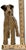 1930s Very Rare Oversize 1930s Hubley #387 Standing Full Figure Fox Terrier Cast Iron Dog Doorstop - 10 Inches Tall X 12 Inches Long For Sale - Image 5 of 18