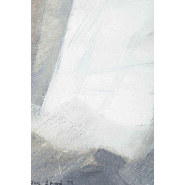 Modern Allan Erwö, The Shapes of the Wall II, Oil on Canvas, 1978 For Sale - Image 3 of 6