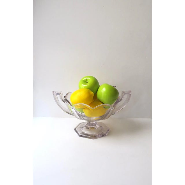 Glass Urn With Scalloped Edge For Sale In New York - Image 6 of 12