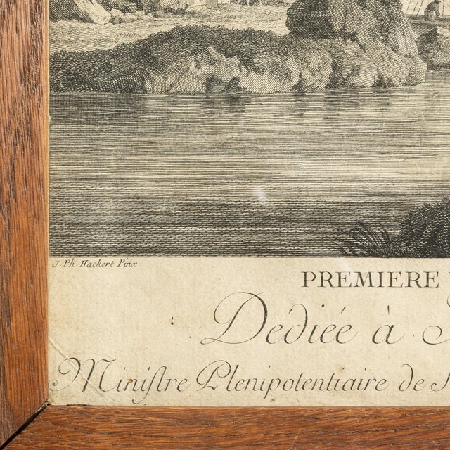 French 19th Century France Sienna Wood Print For Sale - Image 3 of 15