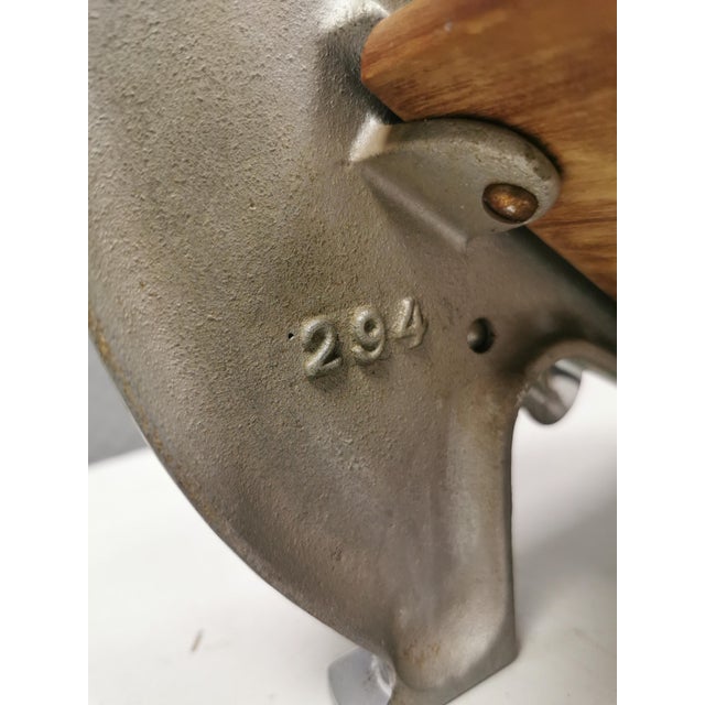 Danish Bread Cutter in Chrome and Mahogany from Raadvad, 1960s For Sale - Image 14 of 16