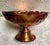 Mid Century Hand Hammered Copper Gregorian Style Numbered Compote Fruit Bowl For Sale - Image 4 of 9