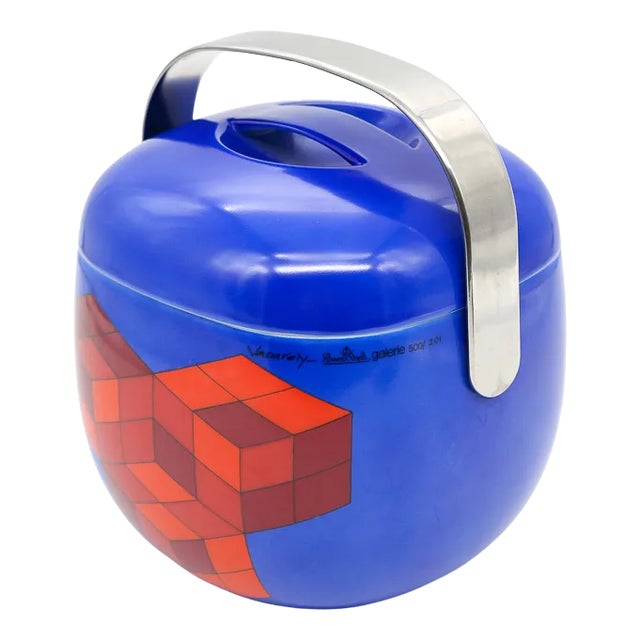 German Suomi Ice Bucket by Victor Vaserly & Timo Sarpaneva for Rosenthal Studio-Line, 1970s For Sale