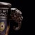Vintage Cloisonné Enamel Censer With Beast Handles and Lotus Motif For Sale - Image 4 of 9