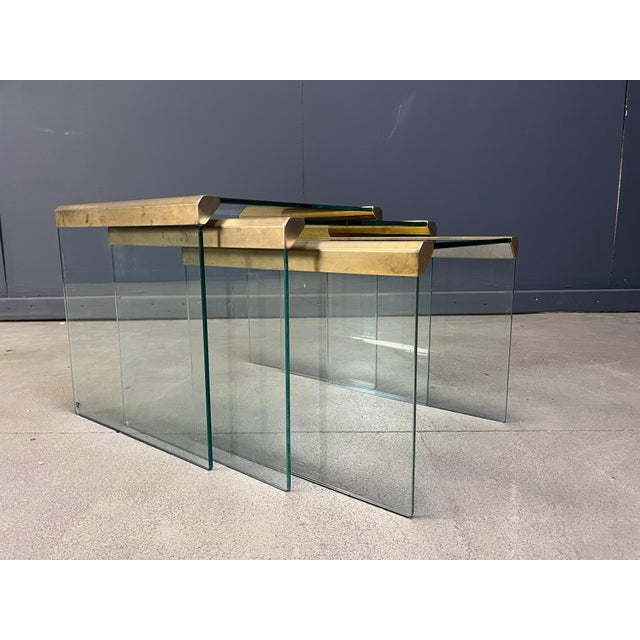 T35 Nesting Tables from Galotti & Radice, 1975, Set of 3 For Sale - Image 9 of 12