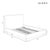 Not Yet Made - Made To Order Stoffer Home x Cloth & Company Marisa Platform Bed in Relaxed Linen Zinc - California King For Sale - Image 5 of 6