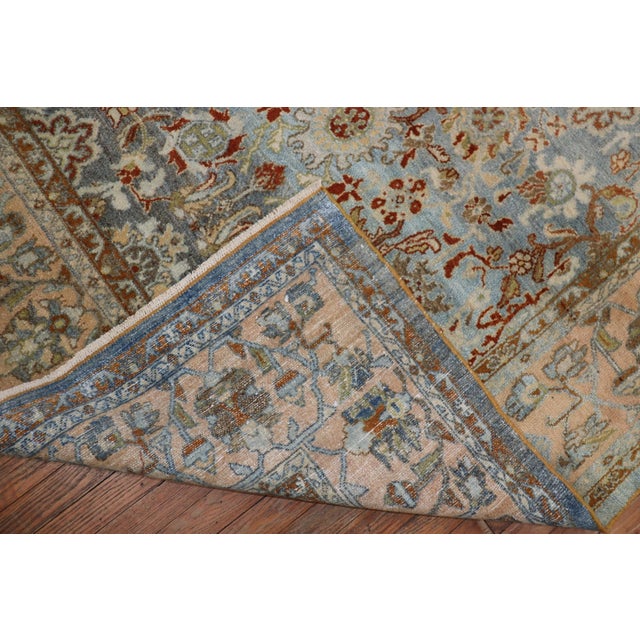 Textile Stunning Antique Persian Bibikabad Room Rug , 9' X 12' For Sale - Image 7 of 9