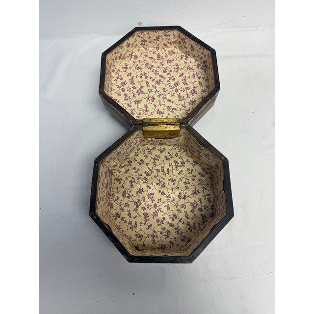 Antique English 1920 Painted Wood Tea Caddy House For Sale In Richmond - Image 6 of 6