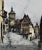 This artwork titled "Rothenburg, Plontein" is an color etching by noted Austrian artist Josef Eidenberger, 1899-1991 It is...